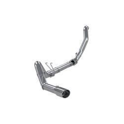 MBRP Exhaust - MBRP Exhaust S6282AL AL 4"Filter Back Tour One Side Exhaust 08-10 F250/350/450 - Image 1