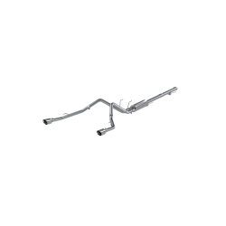 MBRP Exhaust - MBRP Exhaust S5146304 T304 3" Cat-Back 2.5" Dual Split Exit for 09-24 RAM 1500 - Image 1