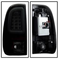 Spyder Auto - Spyder Auto 5084729 Black LED Light Bar Taillights for 08-16 Ford Super Duty - Image 2