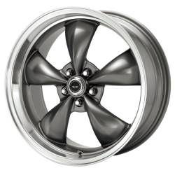 American Racing - American Racing AR105M8861B AR105 Torq Thrust M 18x8 5x4.75 0mm Black/Machined - Image 1