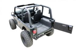 BedRug - Bed Rug BRCJ76R Rear Classic Floor Liner/Cargo for 76-80 Jeep CJ7 - Image 2