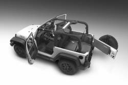 BedRug - Bed Rug Classic Carpeted Floor Liner-Rear/Cargo for Jeep JK 2DR BRJK07R2 - Image 2