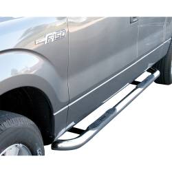 ARIES - ARIES 203039-2 Side Bars 3" Nerf Bar Polished Stainless Steel - Image 3