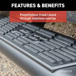 ARIES - ARIES 2057975 AscentStep Running Boards - Image 6