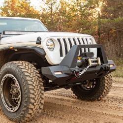 ARIES - ARIES 2082097 TrailChaser Front Bumper w/Fender Flares for 18-20 Wrangler JL - Image 3