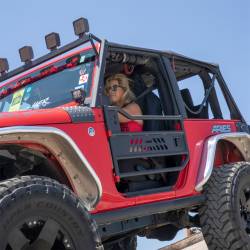 ARIES - ARIES AR15009 Front Aluminum Tubular Doors for 07-18 Jeep Wrangler JK - Image 3