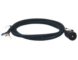 Buyers - Buyers 7-Way Flat Pin Trailer Connector w/96" Cable Trailer End TC2967P - Image 1