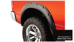 Bushwacker - Bushwacker Pocket Style Front/Rear Fender Flares Painted for RAM 1500 50915-35 - Image 2