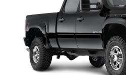 Bushwacker - Bushwacker Pocket Style F/R Fender Flares Black Silverado Pickups 40957-34 - Image 3