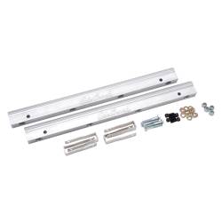 Edelbrock - Edelbrock 3632 Fuel Rail Kit for Ford FE 390-428 -6 AN Clear Finish - Image 1
