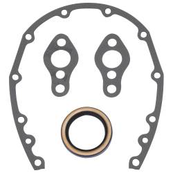Edelbrock - Edelbrock 6997 Front Timing Cover Gasket Set #6997 for SB-Chevy w/Front Seal - Image 1