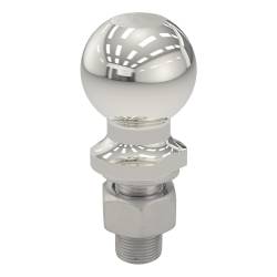 CURT - CURT 40084 2-5/16" Trailer Ball 1" x 2-1/8" Shank 7500 lbs Stainless Packaged - Image 3