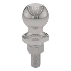 CURT - CURT 40080 1-7/8" Trailer Ball 3/4" x 2-1/8" Shank 2000 lbs Stainless Packaged - Image 3