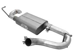 aFe Power - aFe 49-08046 2.5" Axle-Back Alum-Steel Exhaust for 07-18 Wrangler JK 3.6/3.8L - Image 3