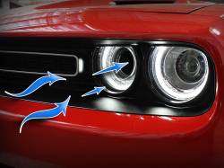 aFe Power - aFe 50-70009S Momentum GT Black Cold Air Intake Scoop for 19-23 Challenger 6.4L - Image 5