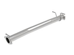 aFe 49C42076NM 3" Stainless Steel Muffler Delete Pipe for 19-24 RAM 1500 5.7L