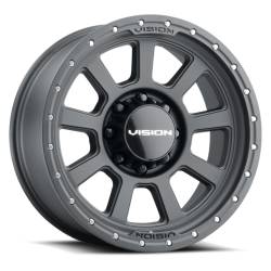 Vision Wheel 350 Ojos 20x9 8x6.5 12mm Satin Black 350-2981SB12