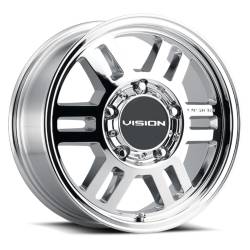 Vision Wheel 355 Overland 17x7.5 6x130 45mm Chrome 355-7763OEC45