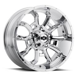 Vision Wheel 415 Bomb 20x12 6x5.5 -51mm Chrome 415-20283C-51