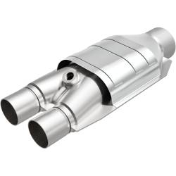 MagnaFlow Exhaust Products - MagnaFlow 94037 Standard Grade Universal Catalytic Converter 12"L x 6.375"W Oval - Image 1
