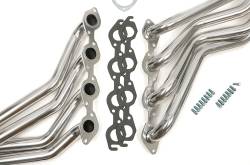 Hedman Hedders - Hedman 66117 SILVER LONG-TUBE E.O. HEADERS for 67-91 GM 396-454 TRUCK w/o A.I.R. - Image 2