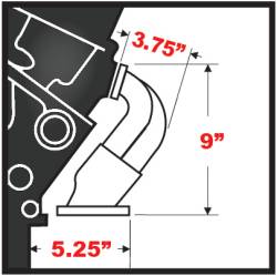 Hedman Hedders - Hedman Hedders 68500 Street Rod Painted Tight Tubes Exhaust Header w/283-400 - Image 2