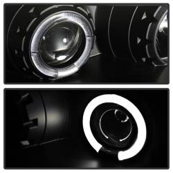 Spyder Auto - Spyder Auto 5011473 Black/Clear LED Halo Projector Headlights for 97-99 Eclipse - Image 4
