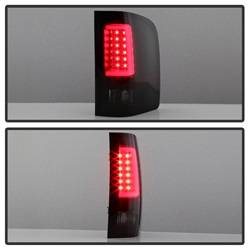 Spyder Auto - Spyder Auto 5084095 Black LED Light Bar Taillights for 07-13 Chevy Silverado - Image 2