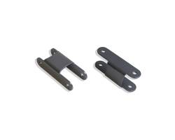 MaxTrac 710120 1" Rear Lift Shackles for 82-04 Chevy S-10 & GMC Sonoma