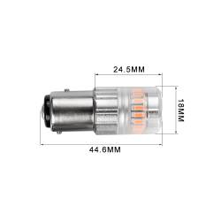ARC Lighting - ARC Lighting Tiny Monster ECO Series 1157 LED Bulbs Amber PAIR 3117A - Image 3