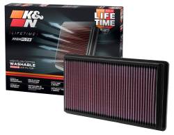 K&N - K&N 33-2266 Drop-In Replacement Air Filter - Image 2