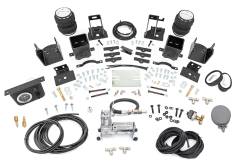 Rough Country Suspension Systems - Rough Country Rear Air Spring Kit w/Compressor 05-16 Super Duty 10020C - Image 1