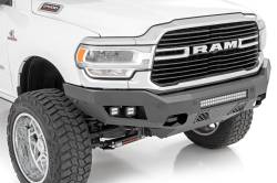 Rough Country Suspension Systems - Rough Country 10806A Heavy Duty Black Front Bumper for 19-26 RAM 2500 4WD - Image 2