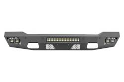 Rough Country Suspension Systems - Rough Country 10806A Heavy Duty Black Front Bumper for 19-26 RAM 2500 4WD - Image 6