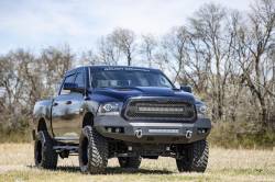 Rough Country Suspension Systems - Rough Country Heavy Duty Black Front Bumper for 13-18 RAM 1500 10774 - Image 6