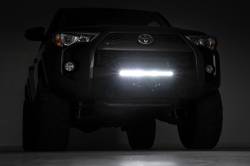 Rough Country Suspension Systems - Rough Country 10745 Hybrid Front Winch Bumper Black for 14-24 Toyota 4Runner - Image 3