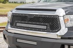 Rough Country Suspension Systems - Rough Country 10777 Heavy Duty Black Front Bumper for 14-21 Toyota Tundra - Image 5