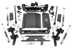 Rough Country Suspension Systems - Rough Country 4" Suspension Lift Kit 88-98 GM 1500 Truck/SUV 4WD 27430 - Image 2