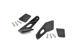 Rough Country Suspension Systems - Rough Country 70210 20" LED Light Bar Hood Mount Brackets for 97-06 Jeep TJ - Image 2