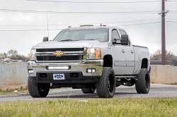 Rough Country Suspension Systems - Rough Country 70628DRL Dual 2" LED Pod Fog Light Kit-Flood Silverado/Sierra HD - Image 4