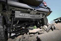 Rough Country Suspension Systems - Rough Country 779 Muffler Skid Plate Black for 07-18 Jeep Wrangler JK - Image 3