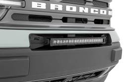 Rough Country Suspension Systems - Rough Country 70720BLDRL Black Series 20" Single Row DRL LED Light Bar Each - Image 5