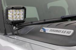 Rough Country Suspension Systems - Rough Country 71060 A-Pillar 2" LED Ditch Light Spot for 07-13 Silverado/Sierra - Image 4