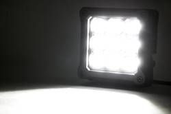 Rough Country Suspension Systems - Rough Country Chrome Series 4" Wide Angle LED Light Pods-Flood Pair 70905DRL - Image 2