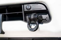 Rough Country Suspension Systems - Rough Country Front Tow Hook Brackets Black for 17-24 Nissan Titan RS149 - Image 4