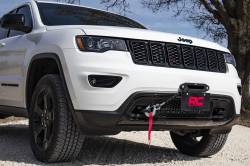 Rough Country Suspension Systems - Rough Country Hawse Fairlead License Plate Mount Bracket Black RS138 - Image 2