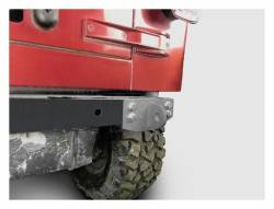 Steinjager Rear Bumper D-Ring Mounts-Gray Hammertone for Wrangler TJ J0049124