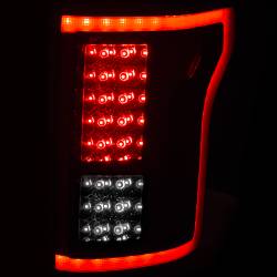 Anzo USA - Anzo USA Black LED Smoked Lens Taillight Set Ford F150 311263 - Image 2