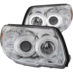 Anzo USA - Anzo USA Projector Headlight Set w/CCFL Halo Chrome for 4Runner 111321 - Image 1