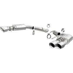 MagnaFlow Exhaust Products - MagnaFlow 19418 Competition Series Stainless Axle-Back System for 18-23 Mustang - Image 1